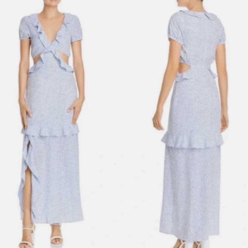 Night Walker Cut Out Maxi Dress